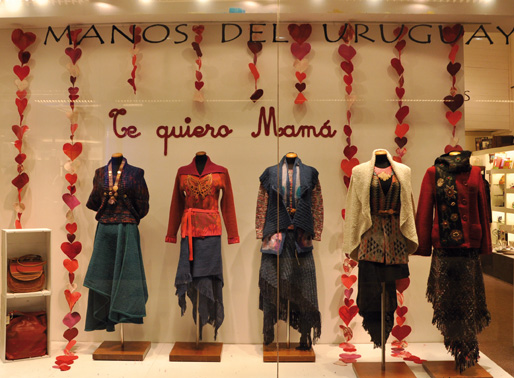 manos del uruguay vidriera dia de la madre montevideo shopping