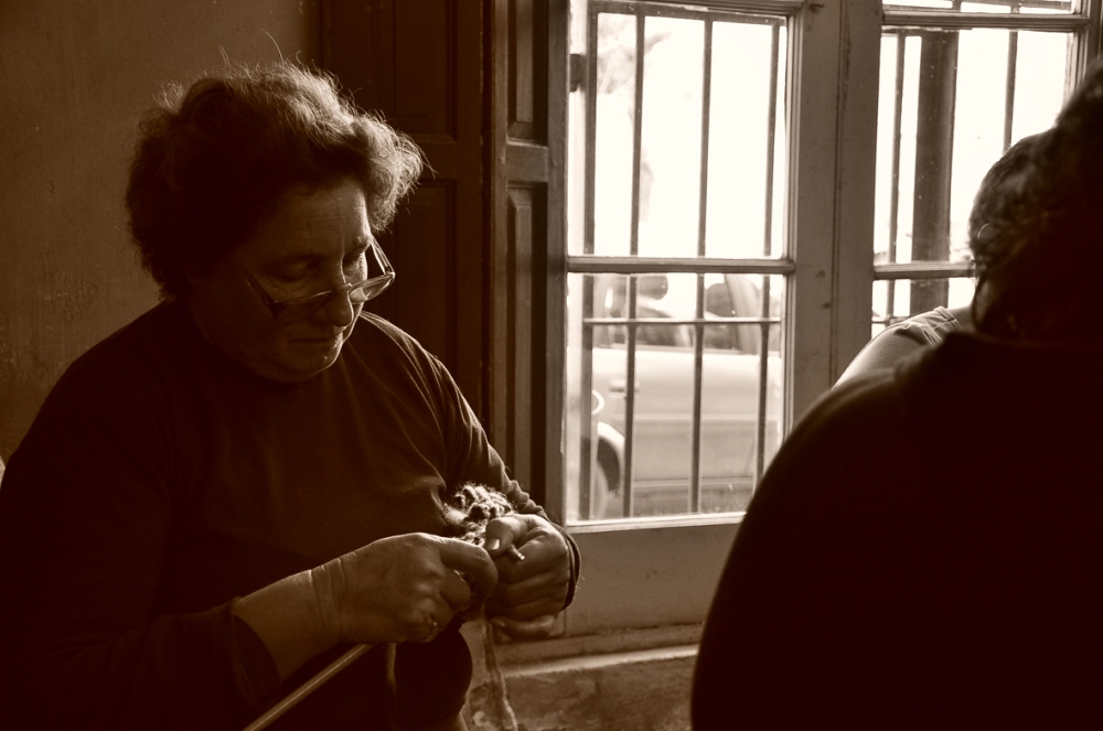 Artesanas de Manos del Uruguay de la Cooperativa Caflodur de Sarandí Grande