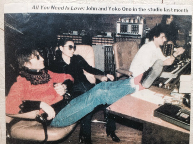 Si! John lennon & Yoko Ono
